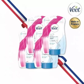 VEET 인샤워 제모크림 150g 4개 y존 팔 다리 겨드랑이 털 셀프 왁싱 제모 용품 VEET In-Shower Hair Removal Cream 150g 4ea for Y-zone, Arm, Leg, Armpit Self Waxing Depilatory