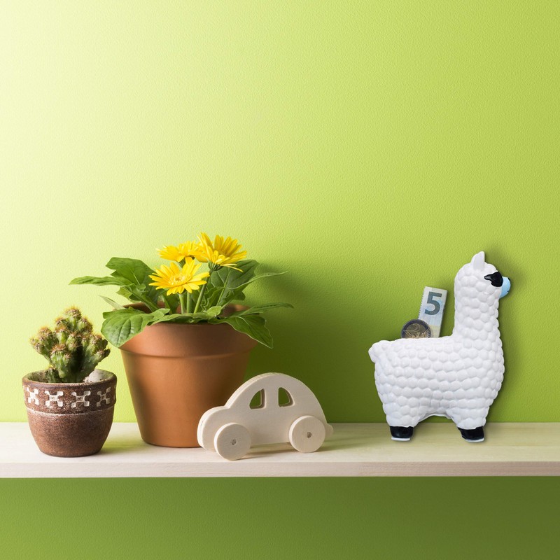 1 x Llama Money Box with Sunglasses, Gift Idea &