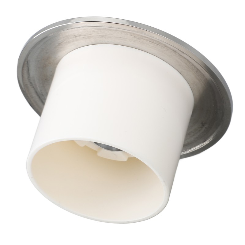 2 Inch Shower Head Adapter Wall Mounting Stainless Steel Water