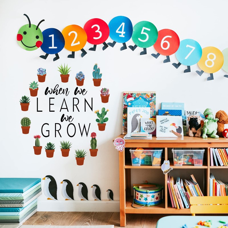 TaoBary 25 Pcs Succulents Cutouts Set Rustic Bloom Succulents Potted