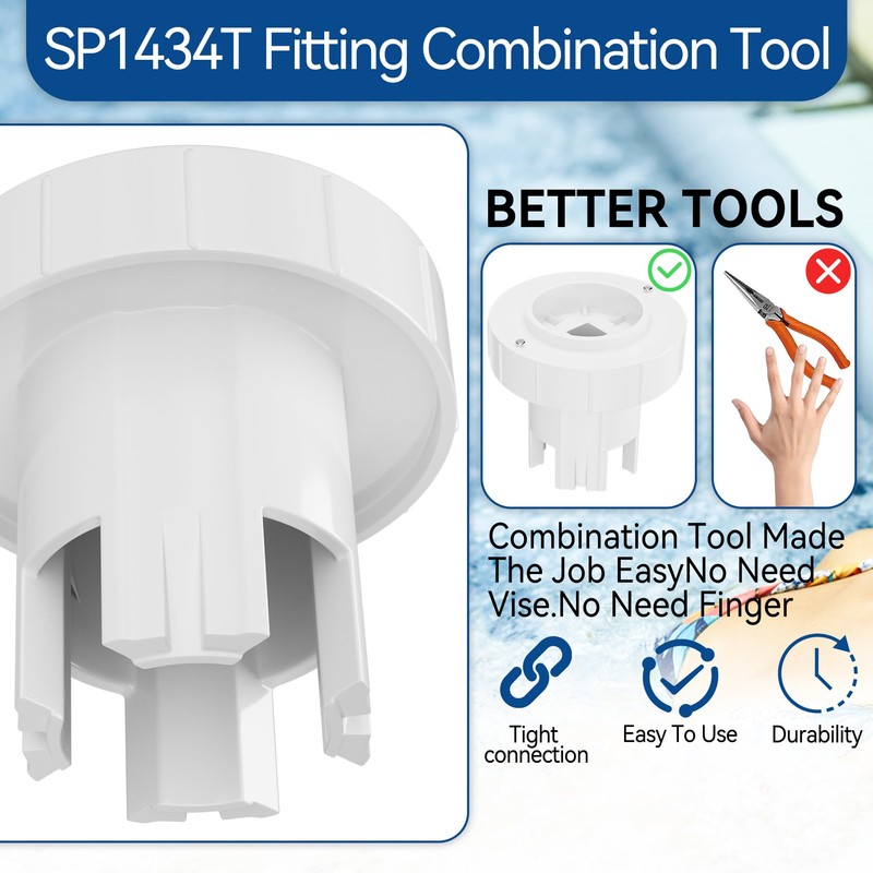 SUFULUNO Pool Hot tub Jet Wrench SP1434T Compatible with Hay-Ward