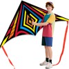 Kite for Kids and Adults: Large 60x28 Inch Easy Fly