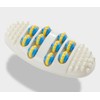 [cm00218]Sole massager/foot massager/sole acupressure massager/sole stretching/sole roller White-DM318 5ea