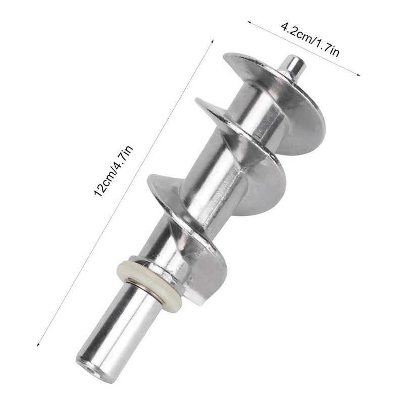 Stainless Steel Meat Grinder Screw Electrical Meat Grinder Replacement Accessories