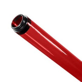 1800ceiling 4' RED Tube Guard for T8-F32 Bulb (4)