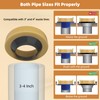 Hibbent Extra Thick Toilet Wax Ring Replacement Kit, Universal Toilet