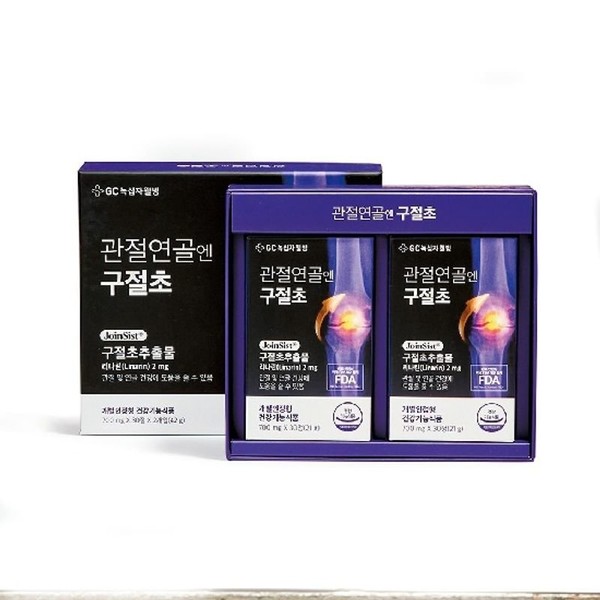 1 box of Gucheolcho gift set for joint cartilage (60 tablets, 2 month supply) + [Special composition: 1 luxury shopping bag], single option / 관절연골엔 구철초 선물세트 1박스 (60정, 2개월분) + [특별구성 : 고급쇼핑백 1개], 단일옵션