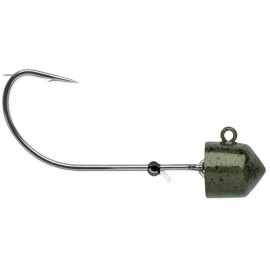 VMC Swingin' Ned Rig Jig - Choice of Sizes, Green Pumpkin - 3/8 oz.