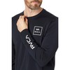 RVCA Men's RVCA Long Sleeve Surf Tee Black X-Large