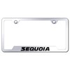 Toyota Sequoia Polished Steel License Plate Frame