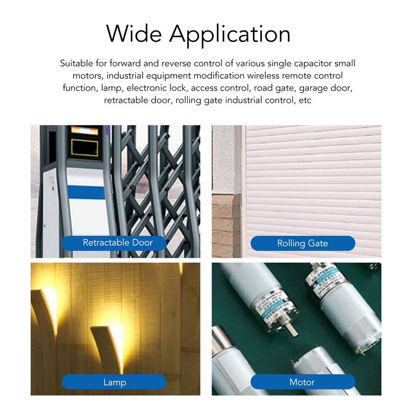 DC Motor Remote Control High Sensitivity Forward Reverse Motor Wireless