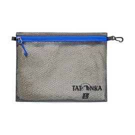 Tatonka Zip Pouch - Flat Storage and Document Bag in Various Sizes and as a Set - Transparent, Waterproof and Robust, Black, L (25 x 20 cm)