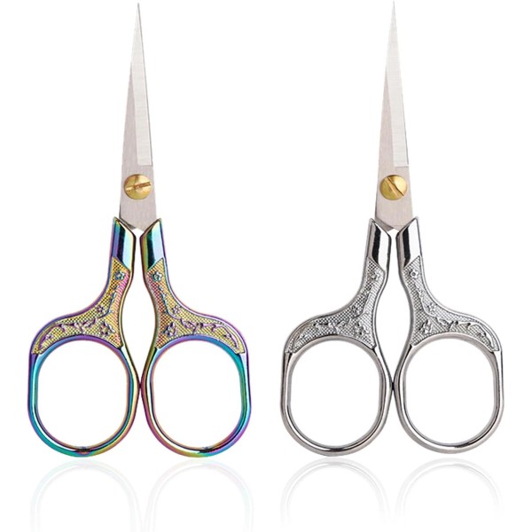 Sewing Scissors Sharp Embroidery Craft Crochet Scissors, 2 Piece Yarn