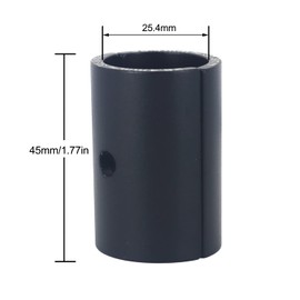 BNVB Handlebar Sleeve 25.4 to 31.8 mm, Bicycle Handlebar Sleeve, Handlebar Shaft Reducer, Bicycle Handlebar Shim Spacer Spindle Tube Reducer Road Wheel Cover Sleeve Adapter