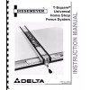 Delta Biesemeyer TSquare Universal Fence System Manual