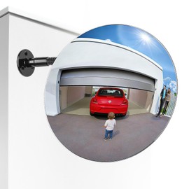 Nanningo 11.65 in Acrylic Convex Security Mirror, Wall Mount