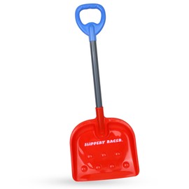 Slippery Racer Kids Outdoor Snow Shovel 27 inch. (Blue/Red)