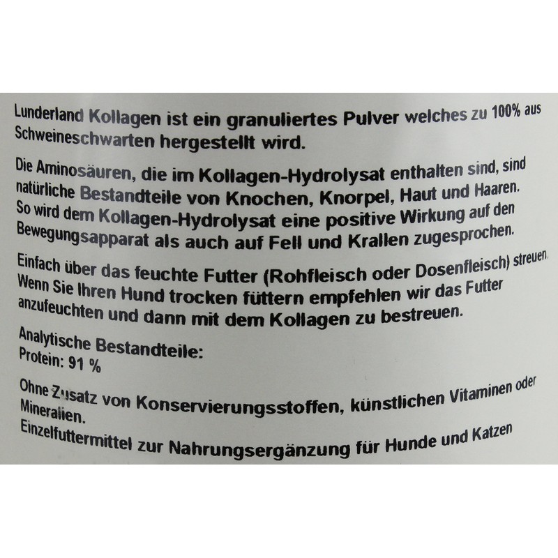 Lunderland - Collagen Hydrolyzate 100 g