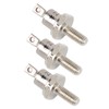 3PCS Rectifier Diode Spiral 25A Iron High Hardness Spiral Rectifier