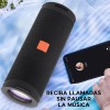Maíz Bocina Bluetooth Radio Fm Portatil Recargable Usb Luz Led