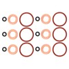 Fuel Injector Sealing Rings Kit 059 130 519 Rubber Metal