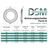 Locking Washers Form S | Stainless Steel A2 / V2A