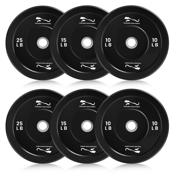 Garveelife 100LB Weight Plates Set of 2, 2-Inch Universal Fit,