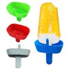 4 PCS Popsicle Holders, Ice Pop Sleeves with Built in