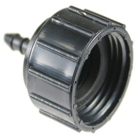 LASCO 15-5658P 1/4-Inch Barb by Female Hose Thread Drip Tube Adapter