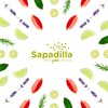 Sapadilla Liquid Hand Soap - Rosemary + Peppermint - Made