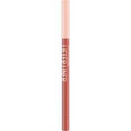 Maybelline Lifter Liner Delineador de Labios con Ácido Hialurónico, Textura Cremosa de Larga Duración, Punta Fina Ultra Precisa, Enriquecido con Aceite de Jojoba, Tono Out of Line