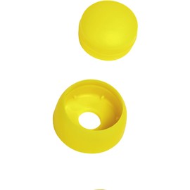 GK Yellow Screw Cover Bolt Cover for Play Tower Swing Pack of 10 (Yellow)