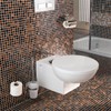 Goldstar Glass Mosaic Tiles Brown Mix