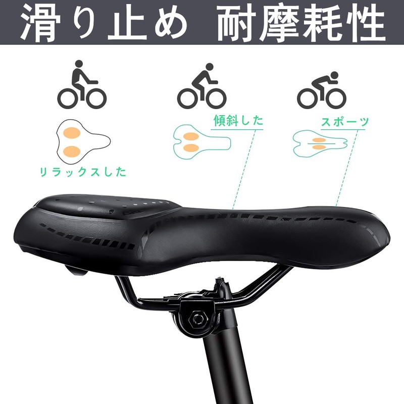 Comfortable Bicycle Saddle Mountain Bike, Road Bike, Center Hollow and
