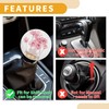 Partuto 1 Set 5.4cm Universal Flower Shift Knob - Car