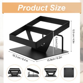 Napkin Holder for Table, Black Napkins Holder with Salt and Pepper Shakers, Modern Metal Cocktail Paper Napkin Holders for Kitchen Dining Room Restaurant Farmhouse Hotel