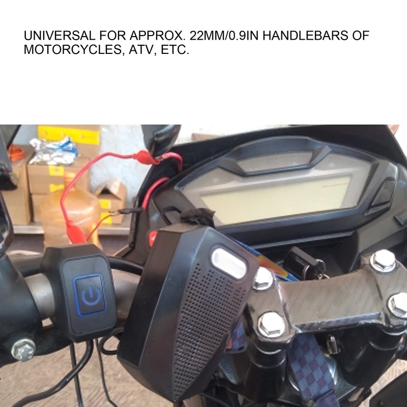Yctze 22 mm Motorcycle Handlebar Switch, Motorcycle ATV Light Switch,