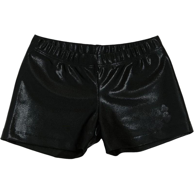 Aosva - Pantalones cortos de gimnasia para niñas pequeñas de
