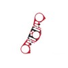 Puig Yamaha R1 12-13 Shaft Protector Red 6923R