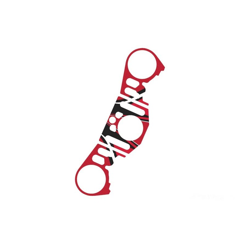 Puig Yamaha R1 12-13 Shaft Protector Red 6923R