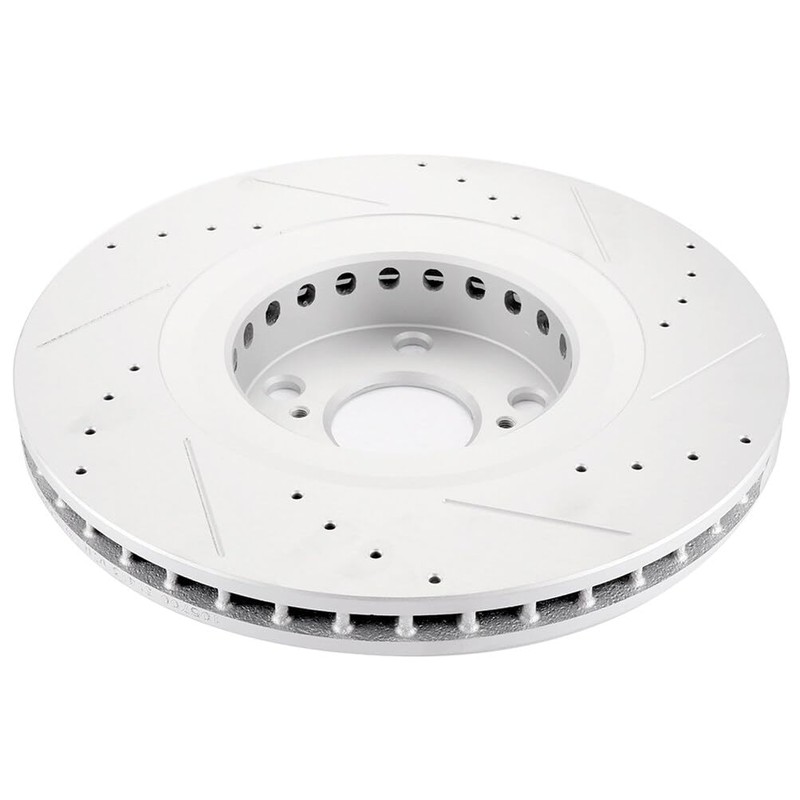 BRAKEUS 5 Lugs Front Brake Rotors and Pads Kits Replacement