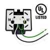TuyuBEE 13FT H Track Lighting Rails Kit with Floating Canopy