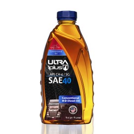Ultra1Plus™ SAE 40 Heavy-Duty Motor Oil, API CH-4/SG (1 Liter)