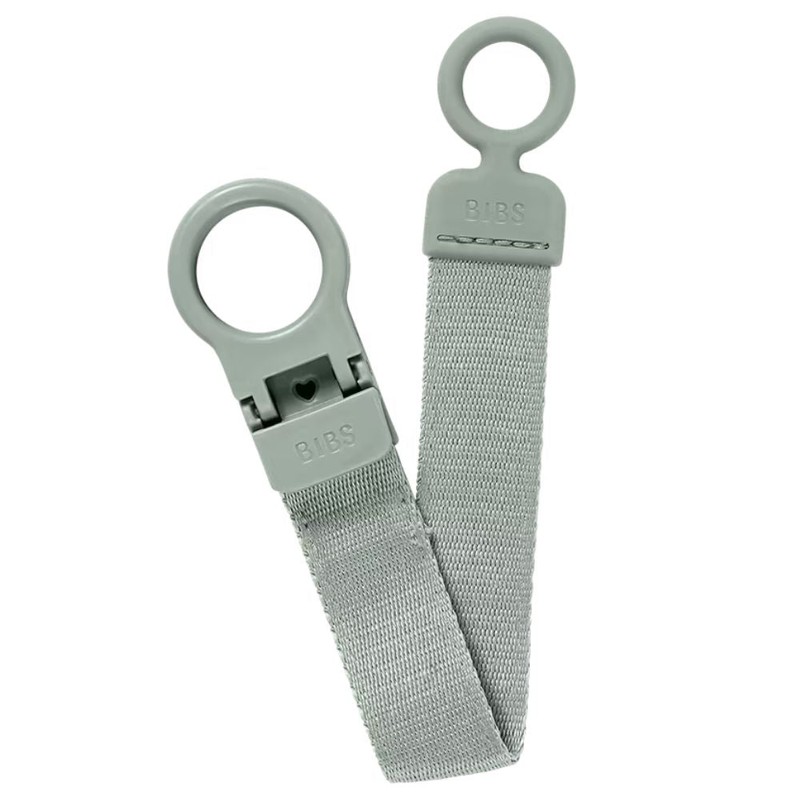 Bibs Dummy Clip Loop, Blush