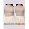 LUCKMEEY Bras for Women No Underwire - Push Up Bra