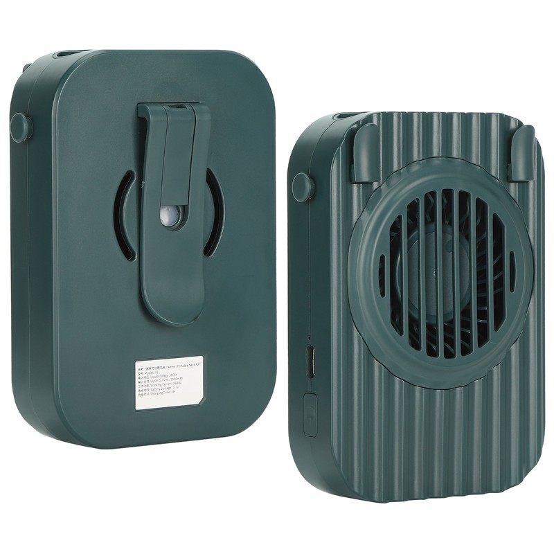 Mini Neck Fan Creative USB Portable HandsFree Wearable Lazy Hanging