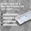 ZNTVW WPW10515057 W10515057 Refrigerator LED Light with Cover Compatible with