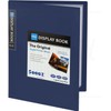 Sooez 30-Pocket Binder with Plastic Sleeves 9x12 (Navy Blue), Heavy
