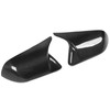 1 Pair Carbon Fiber Mirror Covers Ox Horn Style Car