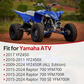 JAVIK Front Upper & Lower A-Arm Ball Joint Compatible with Yamaha 2009-2024 YFZ450 YFZ450X YFZ450R 2015-2024 Raptor 700 OEM# 5LP-23579-00-00